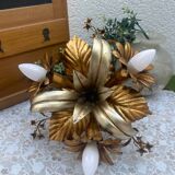 Florentine Style Ceiling Light – Circa 1950 – Attributed to Biasca Italy