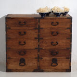 Small antique chest of drawers – Meiji/Taishō period (c. 1890-1926) #90