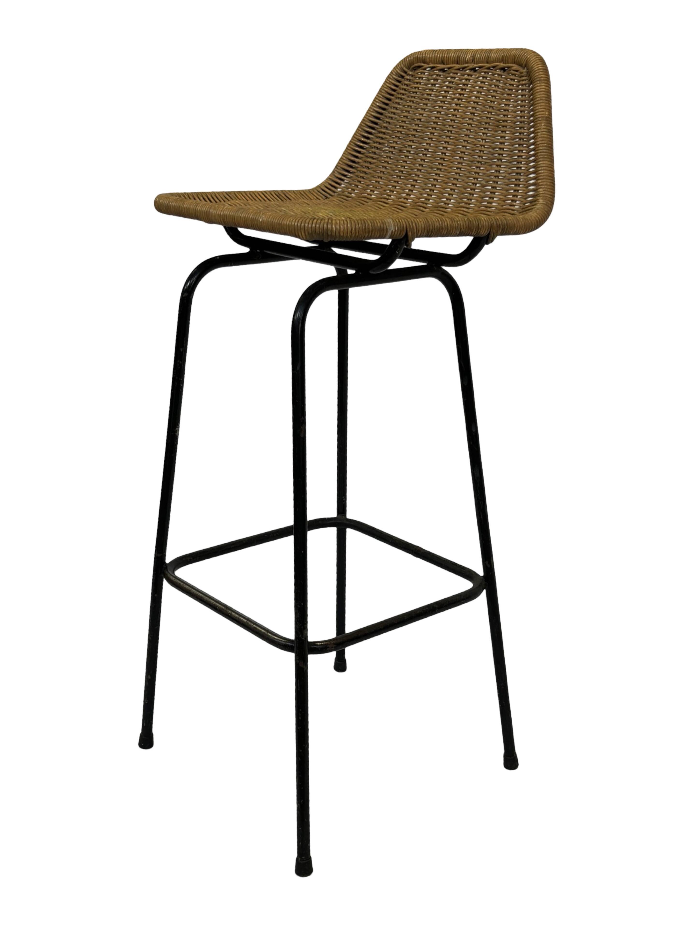 Vintage stool barstool Dirk van Sliedregt Rohe Noordwolde