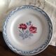 4 dessert plates model Juliette, Digoin-Sarreguemine
