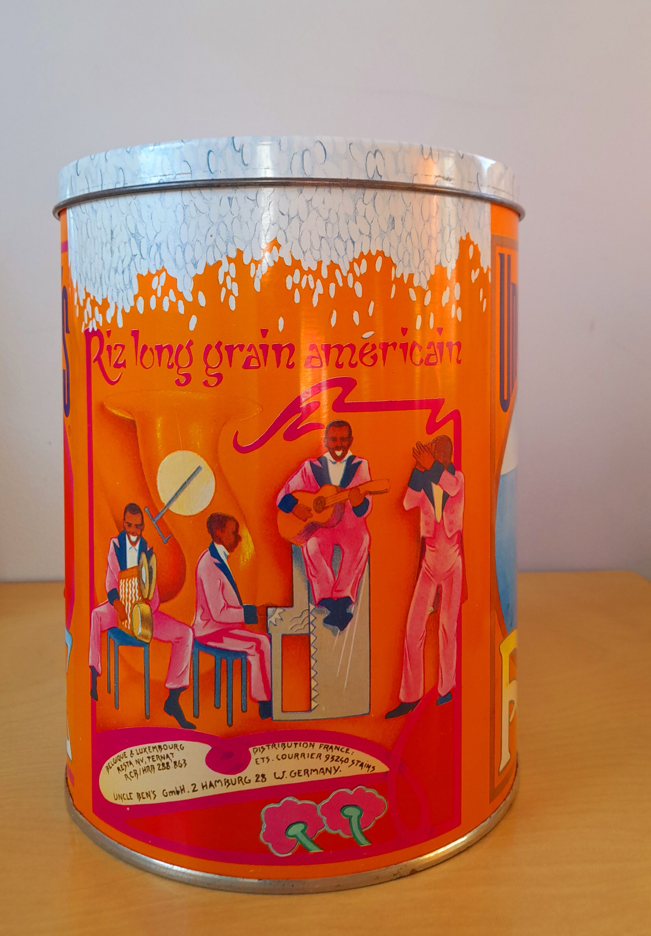 Advertising metal box