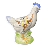 Collection, 20th century glazed terracotta rooster piggy bank