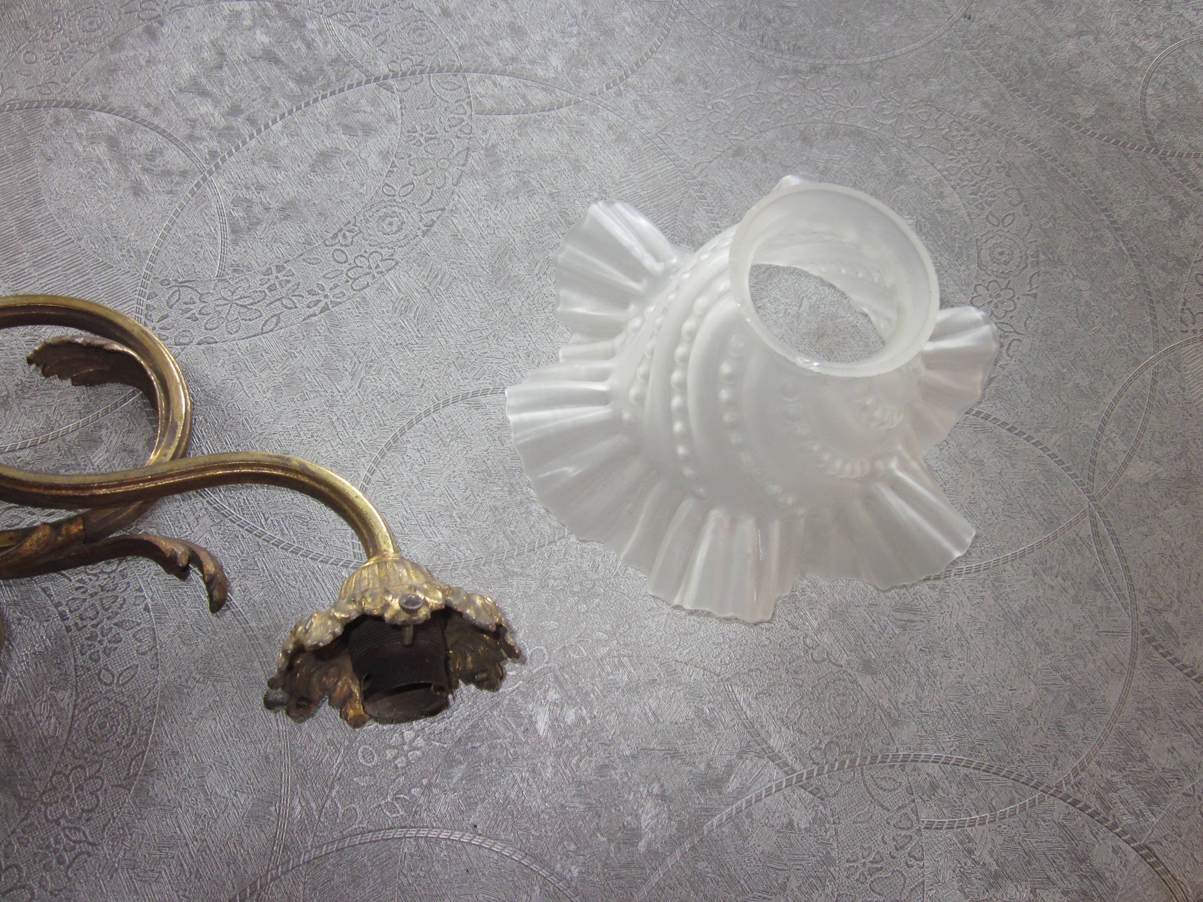 Bronze sconce
