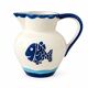 Vintage ceramic jug hand-painted – Portugal