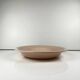 Pale pink hollow round plate St Amand, Céranor, 1940