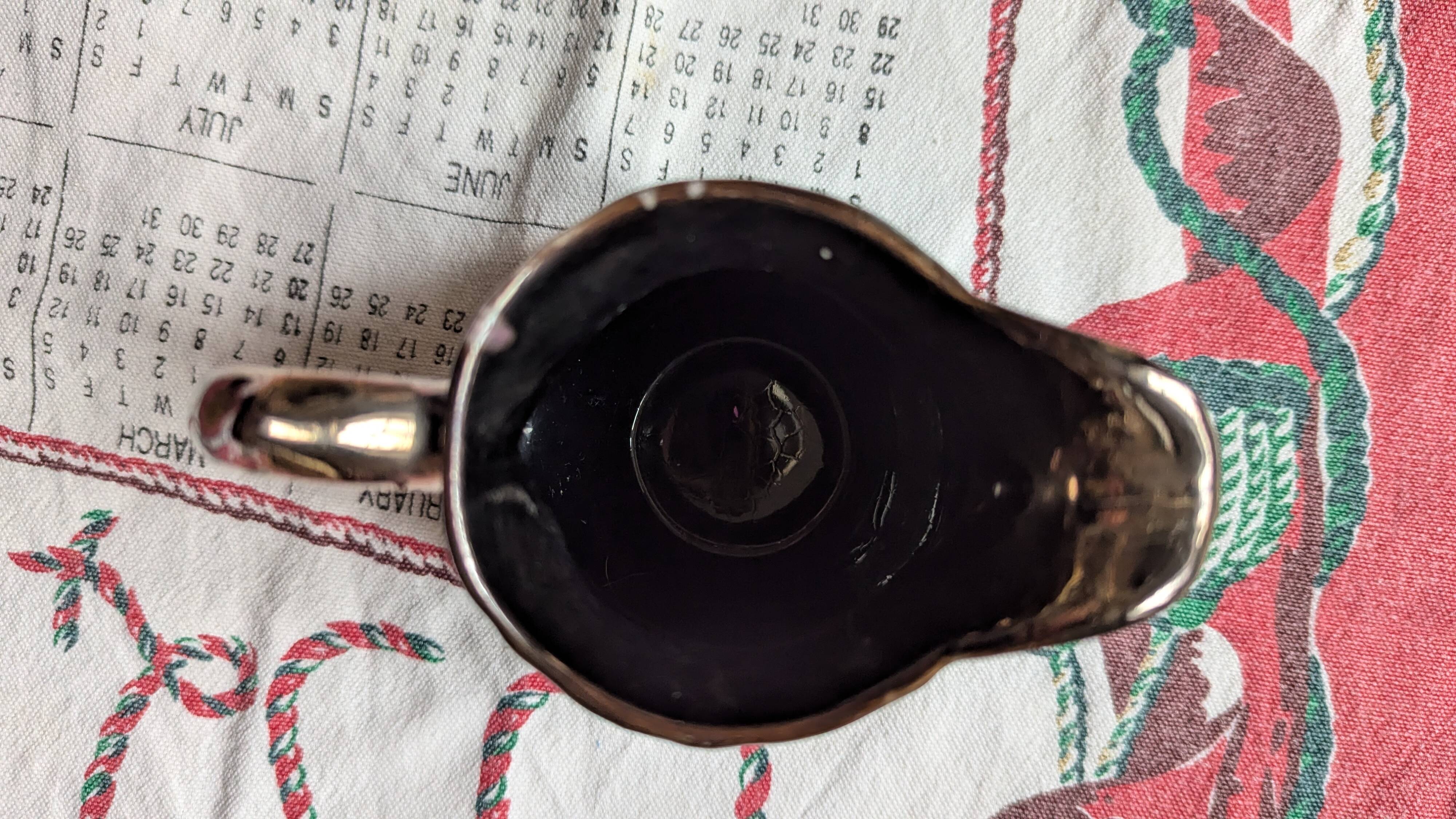 Vallauris sugar bowl + milk jug