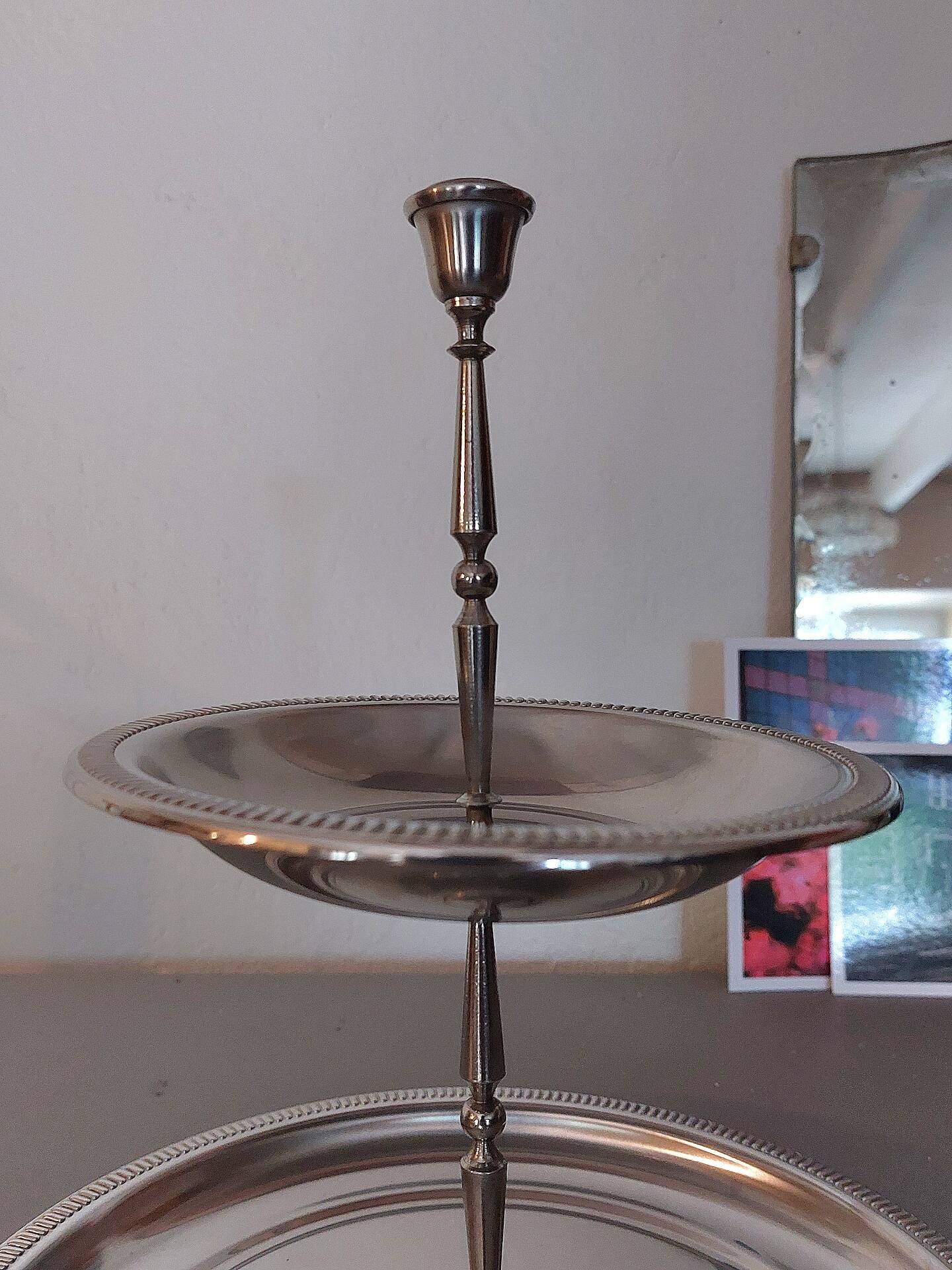Plat à étage en inox - Jean Couzon