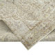 Handwoven antique anatolian beige rug 166 cm x 269 cm