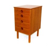 Teak chest of drawers, Sweden, 1960