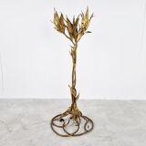 Brutalist floor lamp in signed by Paul Moerenhout, 1970s