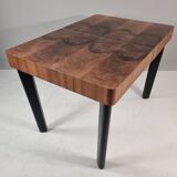 Art Deco dining table in walnut, 1960s