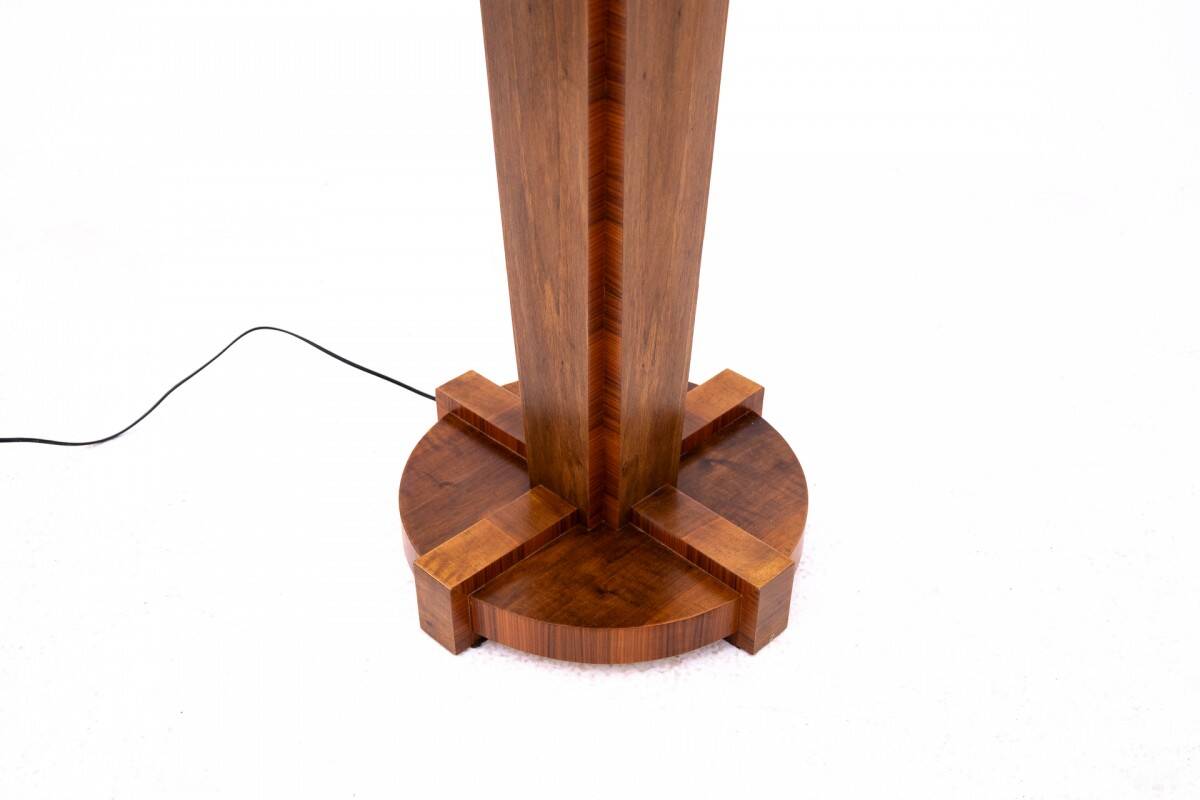 Art Deco floor lamp, Poland, mid-20th century.