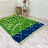 Handmade Moroccan Berber carpet 250 x 156 CM