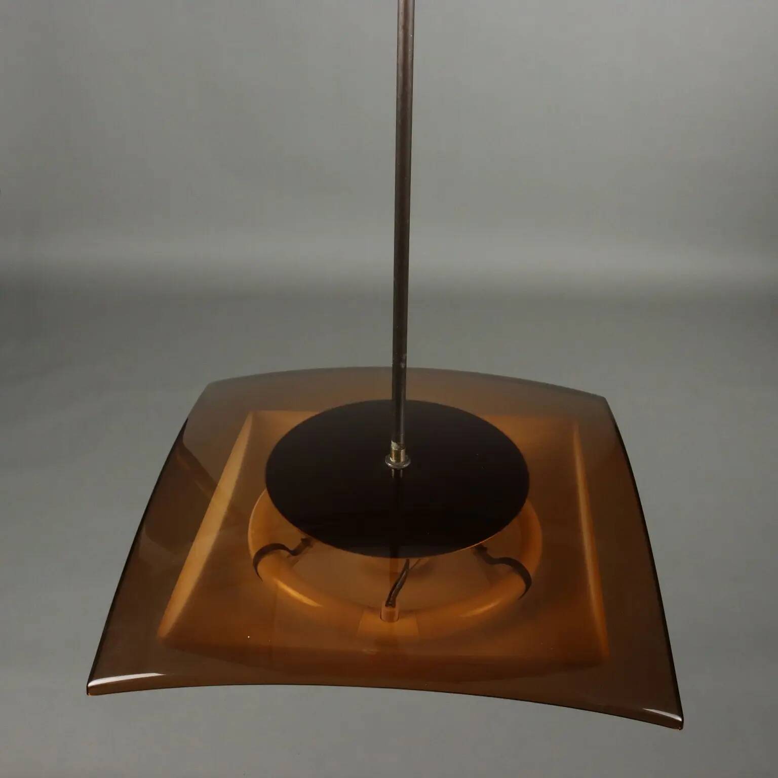 Vintage Stilux suspension from the 1960s in methacrylate.