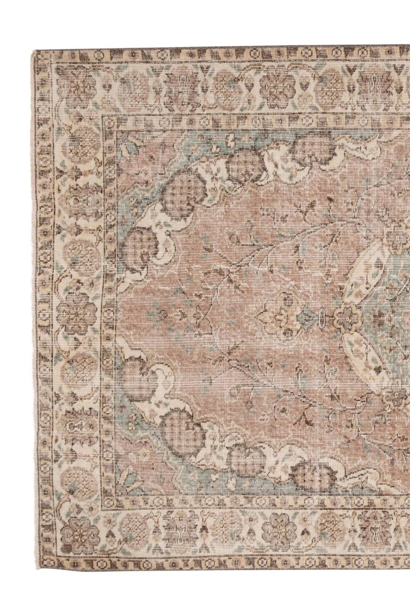 Vintage Turkish handmade rug 159x257 cm