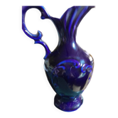 Vase jug porcelain blue