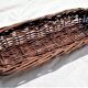Old woven chestnut basket