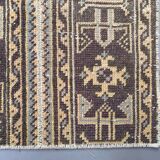 Distressed Turkish Narrow Runner 313x55 cm wool Vintage Tribal Rug