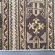 Distressed Turkish Narrow Runner 313x55 cm wool Vintage Tribal Rug