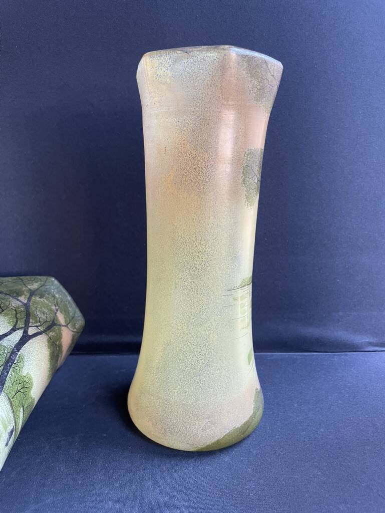 Pair of FT Legras Toul vases – 19th century