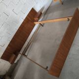 Lit scandinave en teck vintage