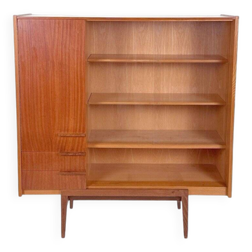 Vintage cabinet with display case by František Mezulánik for Up Závody