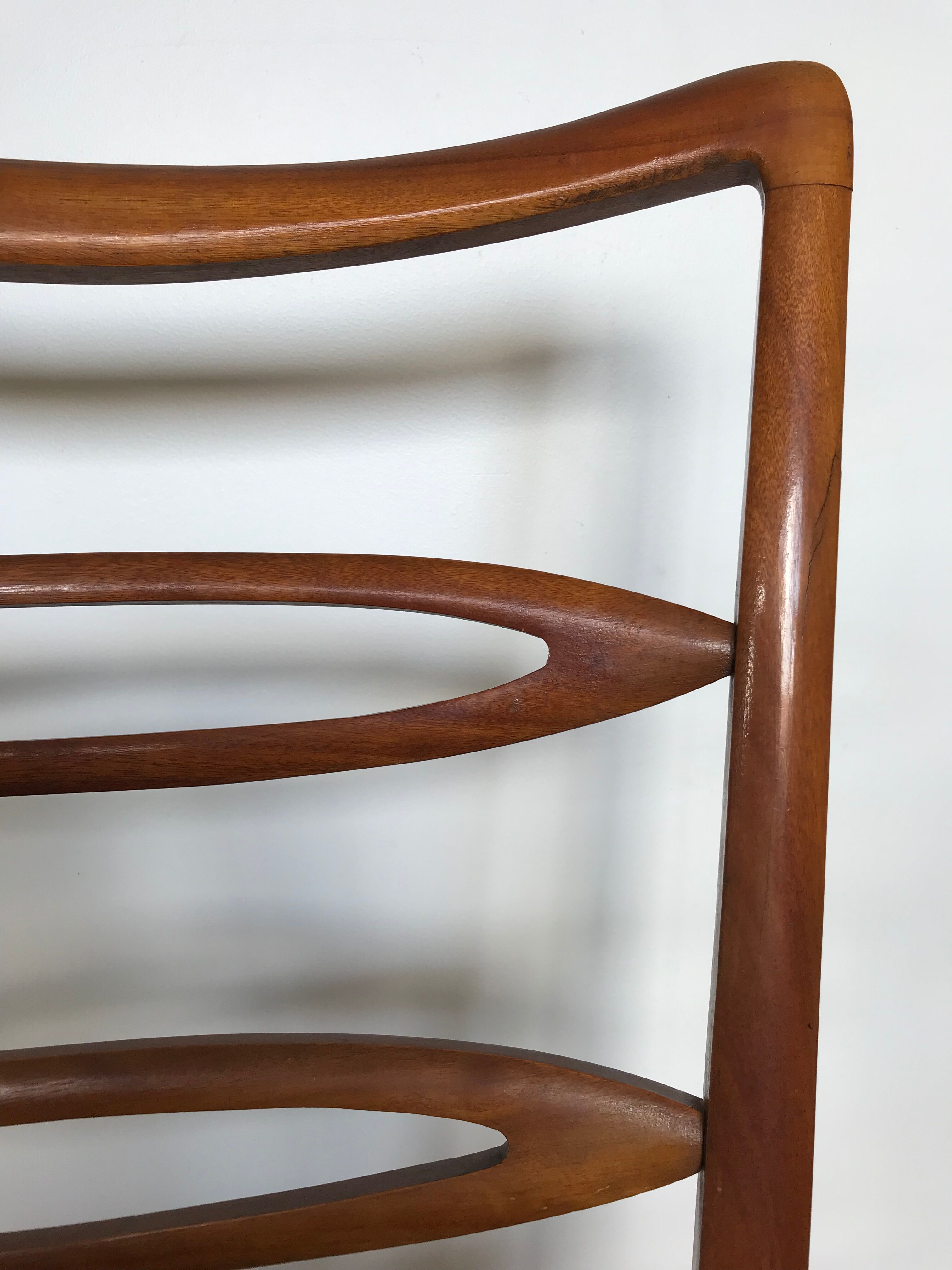 Pair of wooden chairs