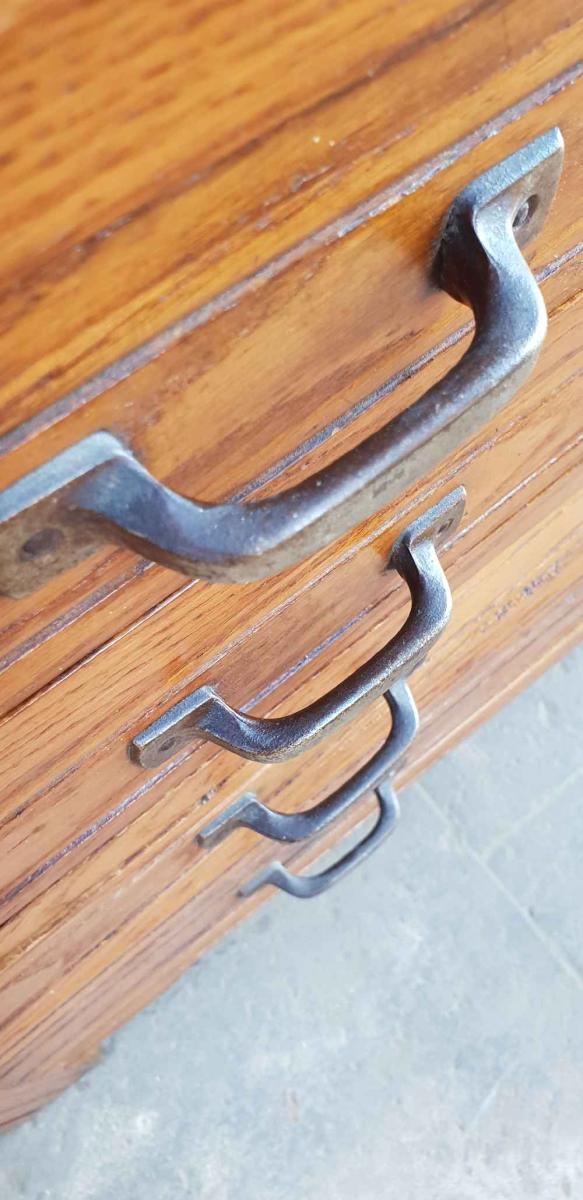 Art-deco style glazed cabinet