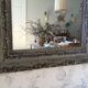 Antique patinated mirror