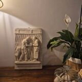 Plaster bas-relief