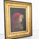 M. Leytz Portrait of a young woman, oil on panel, 19th century