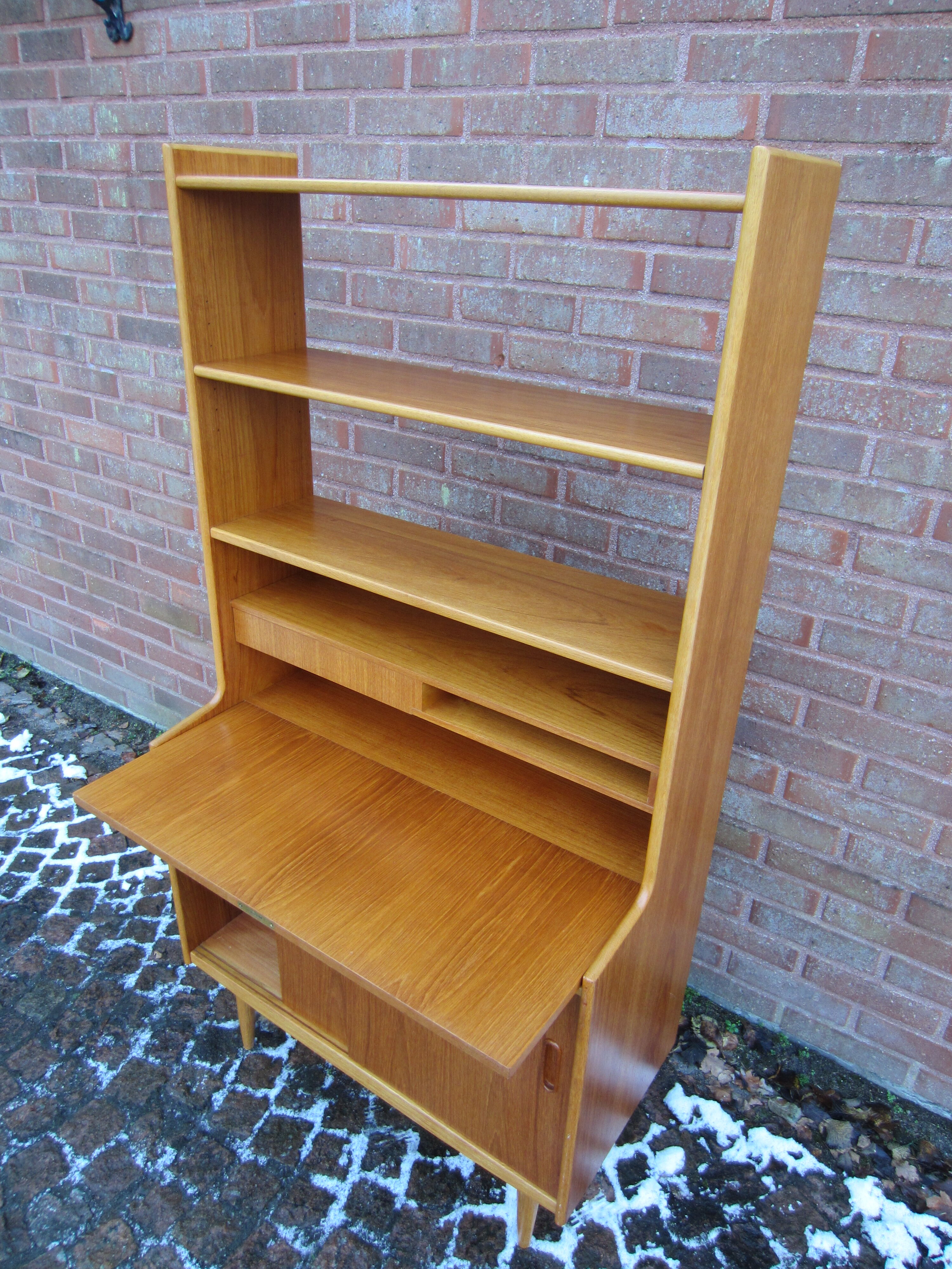 Scandinavian teak writing desk