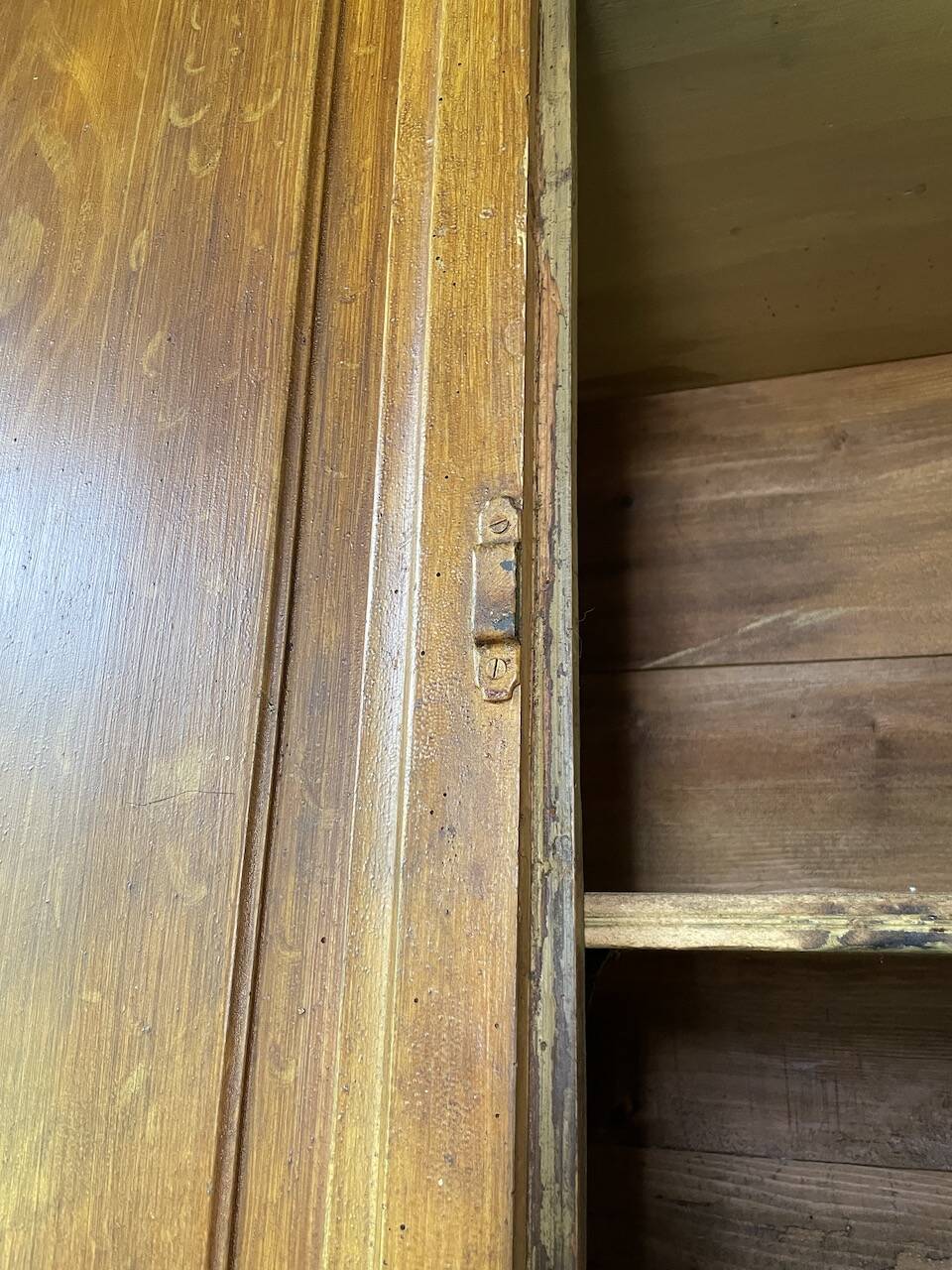 Two-body grocery cabinet, 1900