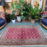 Vintage turkish rug 173x122 cm shabby carpet central anatolian medium