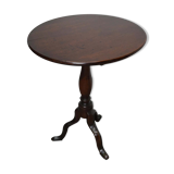 18th century Georgian wine table with reclining mahogany tray