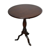 18th century Georgian wine table with reclining mahogany tray