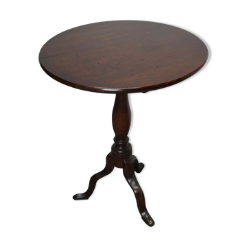 18th century Georgian wine table with reclining mahogany tray