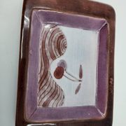 Pocket vase by Robert & Jean Cloutier in French ceramic, 1950s vintage.