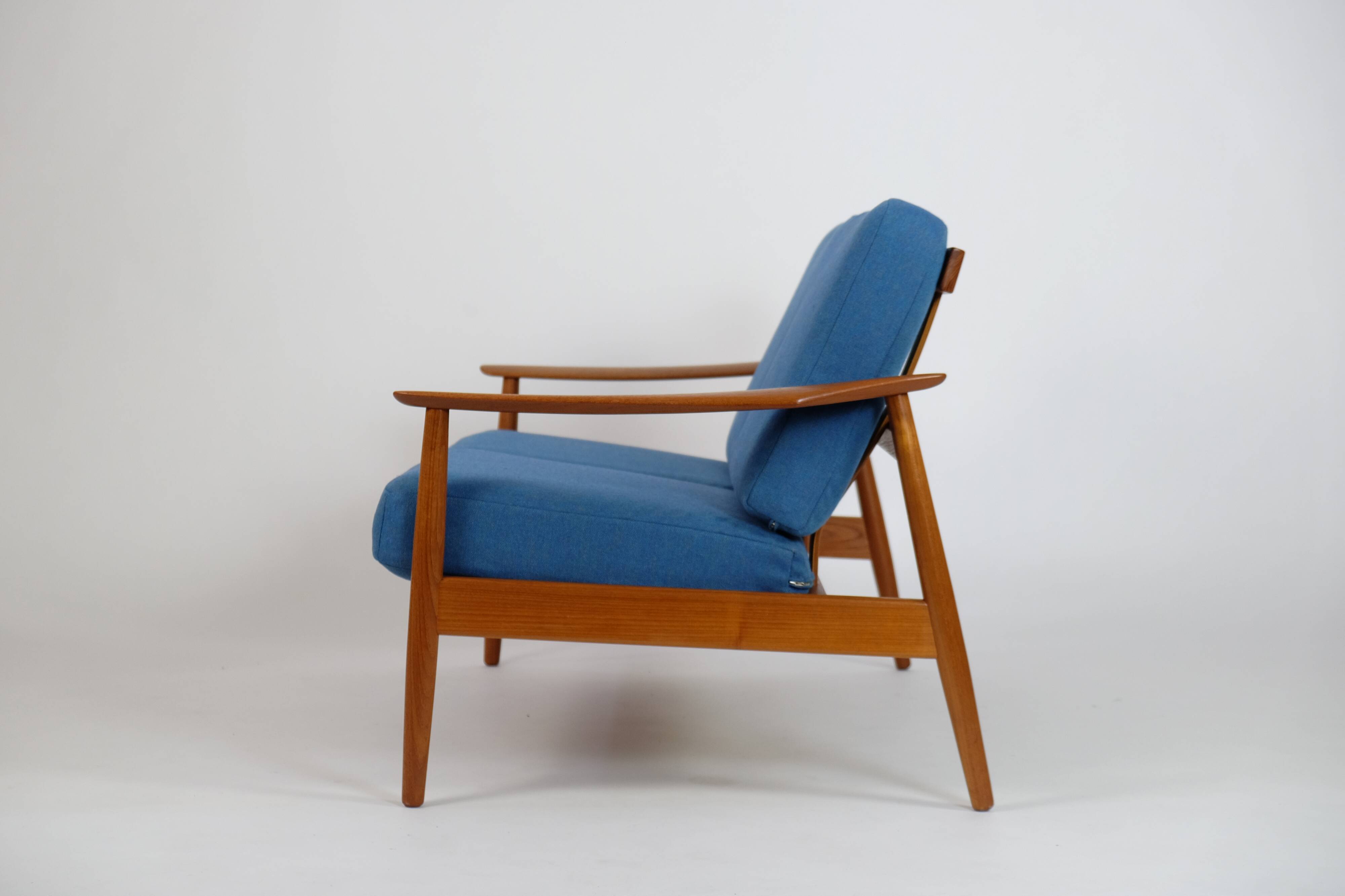 Arne Vodder Canapé 2 places en teck MidCentury 60er Vintage danois