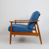 Arne Vodder Canapé 2 places en teck MidCentury 60er Vintage danois