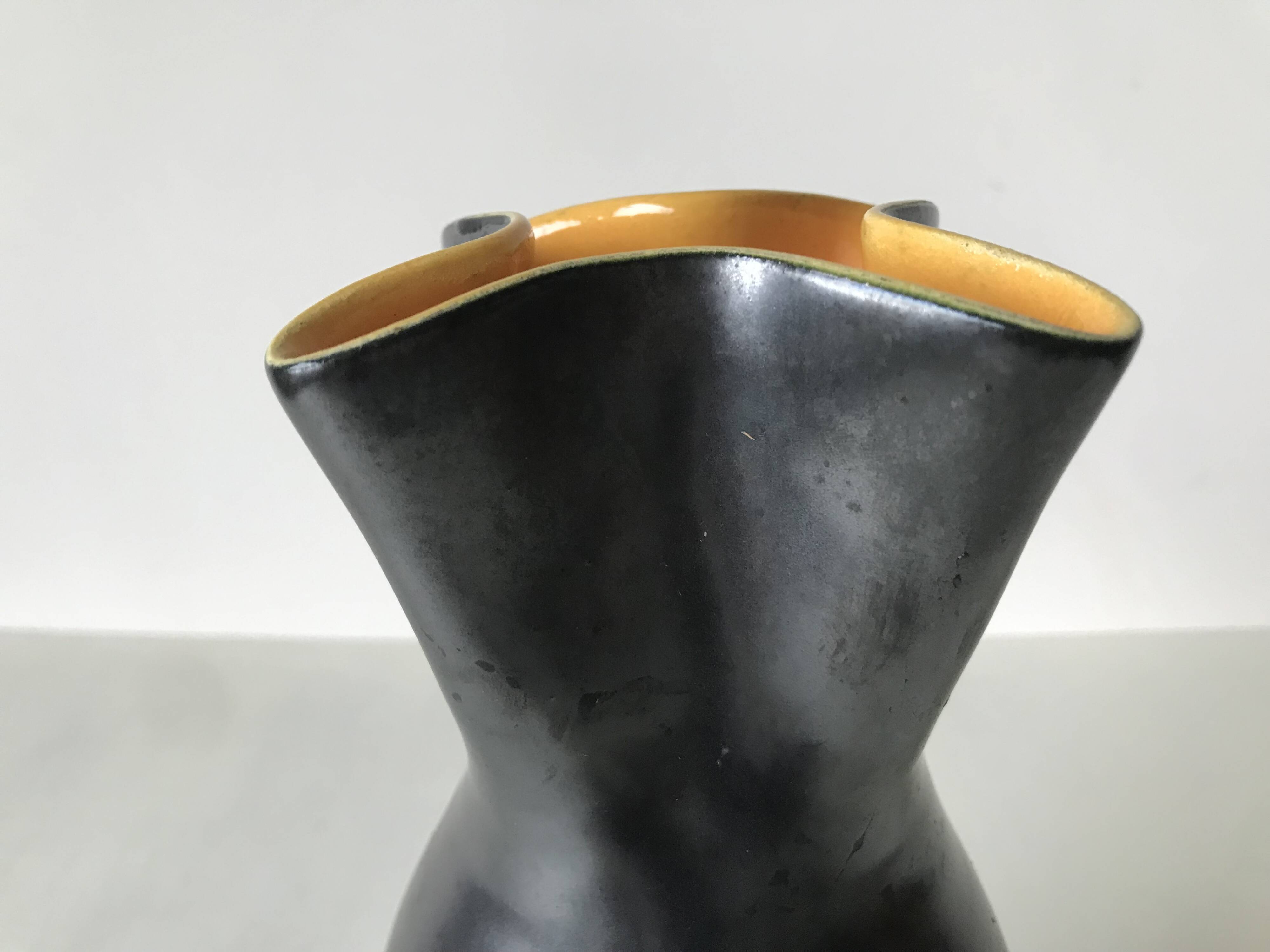 Ceramic vase from the CAB factory (Céramique d’Art de Bordeaux).