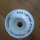 Hand painted Portugal Coimbra candle holder