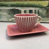 4 vintage ceramic coffee mugs edited by lbvyr circa