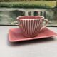 4 vintage ceramic coffee mugs edited by lbvyr circa