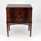 Swedish Grace Cabinet, Flamed Mahogany