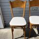 (Lot) 4 Chaises Bistrot Vintage (Restaurées)