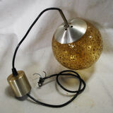 Pair of 70's glass hangings