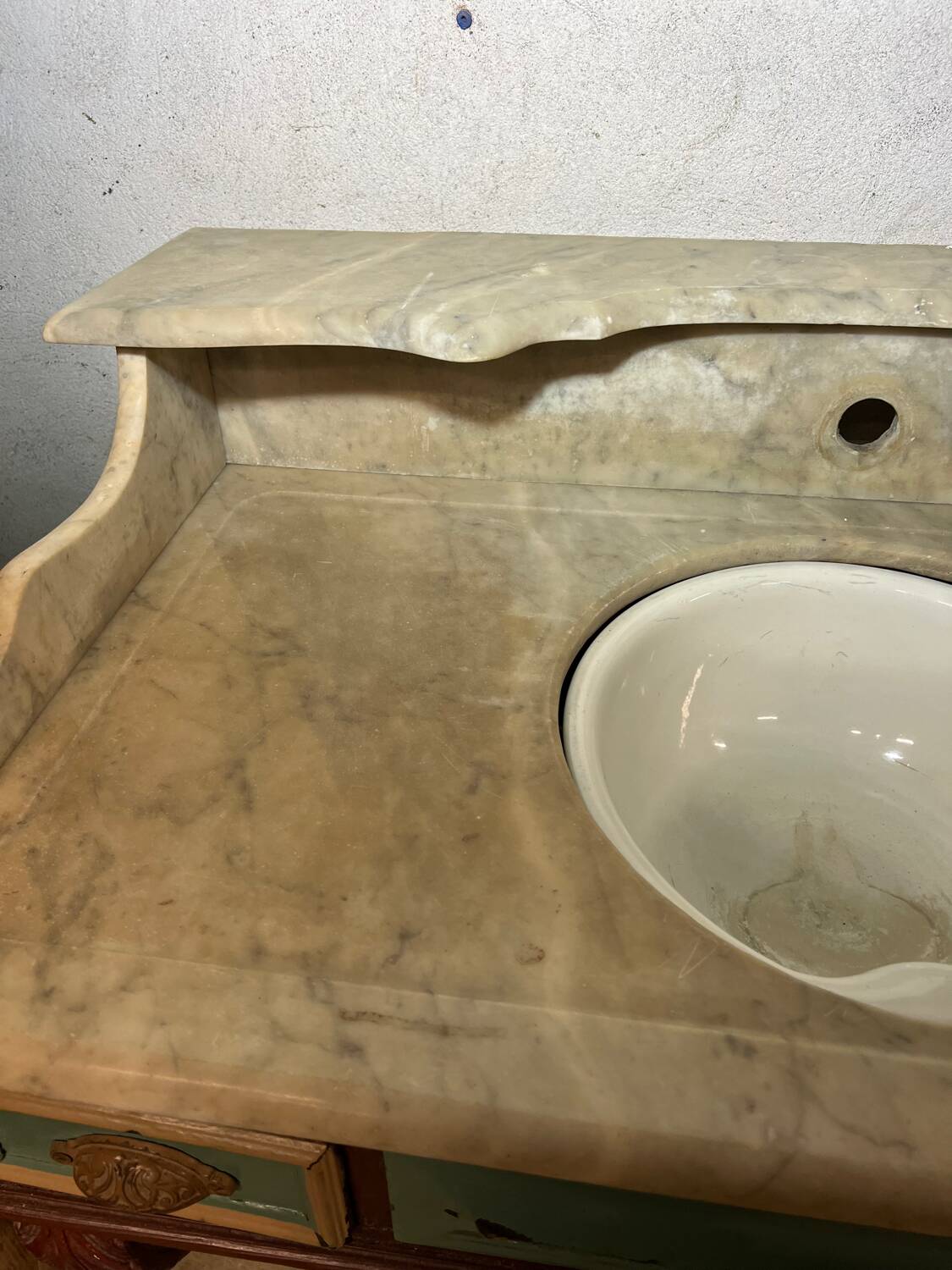 Antique hairdresser's-barber's furniture