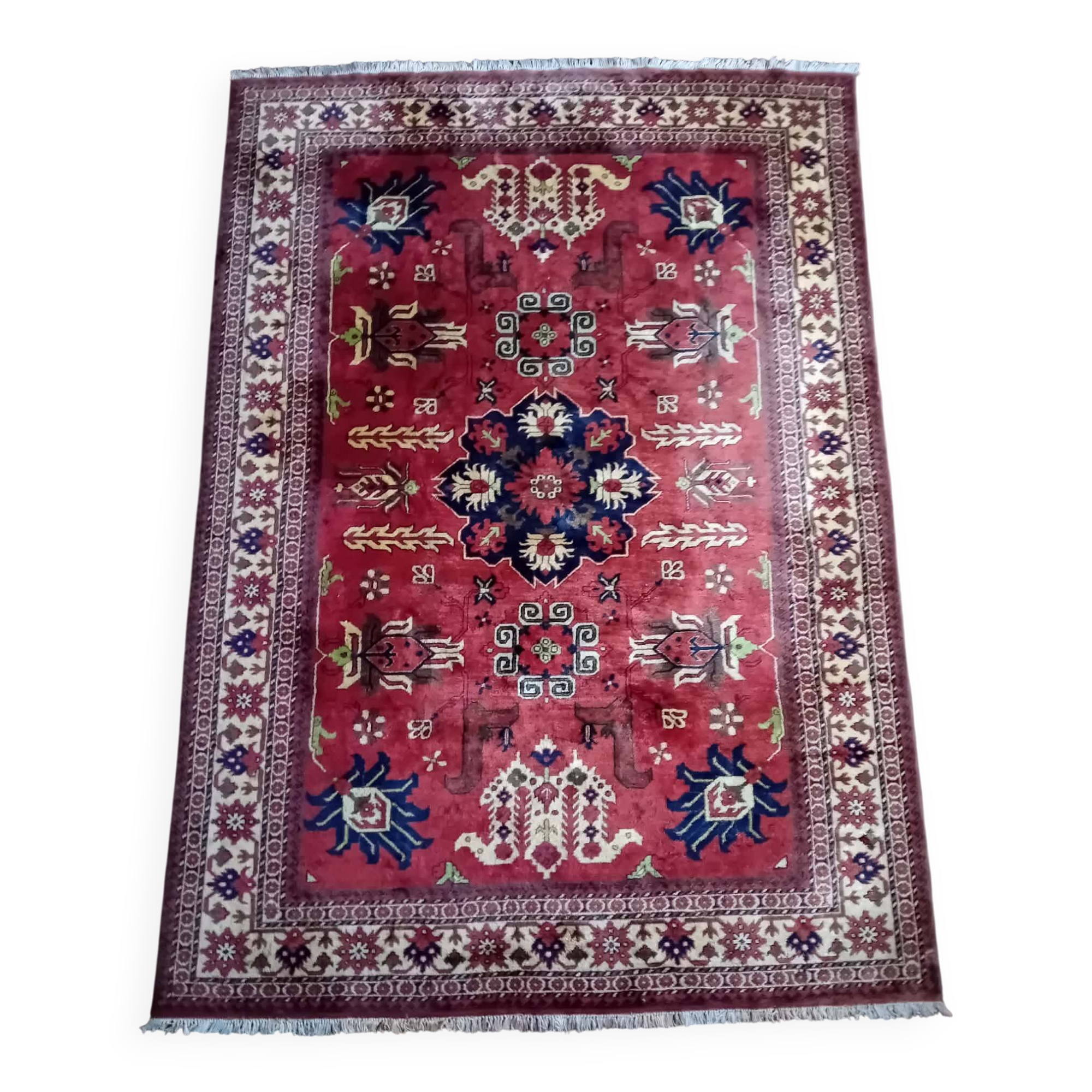 Handmade Pakistani Kazak rug 280x200cm