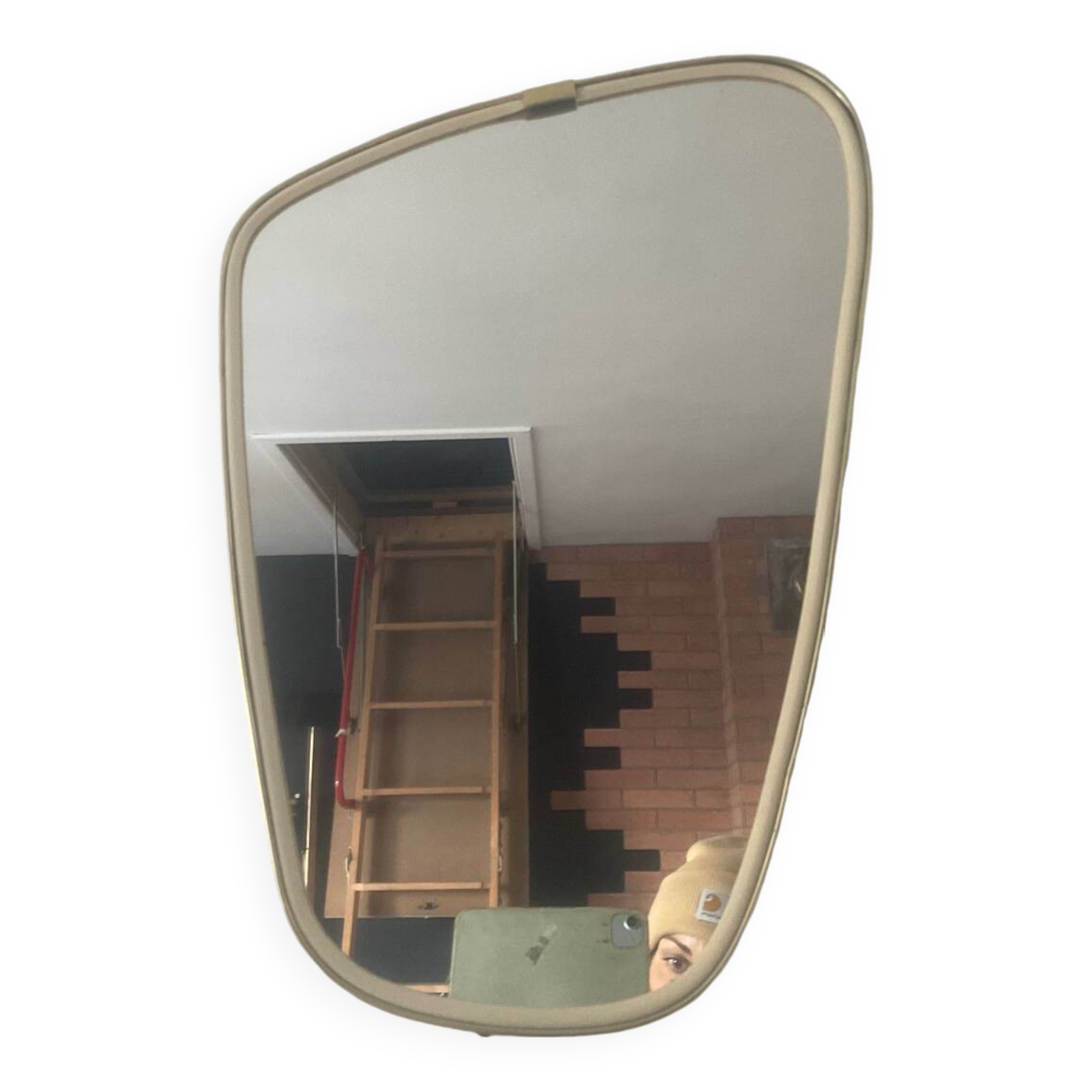 Asymmetrical free-form mirror from the 70s